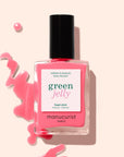 MANUCURIST Green™ Nagellack - Sugar Plum Jelly - Halbtransparentes Pink mit orangenem Unterton
