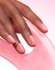 MANUCURIST Green™ Nagellack - Pink Sorbet Jelly - Halbtransparentes Candy-Rosa mit kühlem Unterton