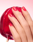 MANUCURIST Green™ Nagellack - Pomme d‘Amour Jelly - Halbtransparenter, himbeerrosa Nagellack