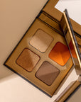 Eyeshadow Quad „Sunset“ - Lidschattenpalette mit 4 Farben