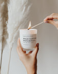 Duftkerze Palo Santo Patchouli - Sojawachskerze mit Patchouli, Vanille, Lavendel