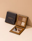 INIKA ORGANIC Eyeshadow Quad „Wind“- Lidschattenpalette mit 4 Farben