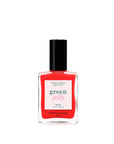 MANUCURIST Green™ Nagellack - Twizzle - Halbtransparenter roter Nagellack mit orangenem Unterton