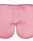 Holistic Silk - Deluxe Silk Lavender Eye Mask Rose - Extra große Anti-Aging Schlafmaske