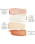 RMS Luminizer Glow Quad Mini - Palette mit Luminizer & Bronzer