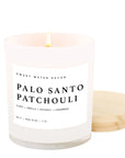 Duftkerze Palo Santo Patchouli - Sojawachskerze mit Patchouli, Vanille, Lavendel
