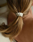Set of 3 Scrunchies XS - Midnight Black - Powder White - French Beige