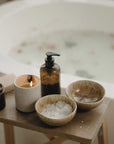 SPA MANUFACTUR® Cristalsalt Scrub & Bath – INDULGENCE - Luxuriöses Aromatherapie-Salzpeeling & Detox-Bad für Körper & Sinne