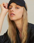 Silk Eye Mask Midnight Black