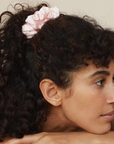 Silk Scrunchie Blush Pink M