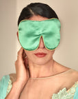 Holistic Silk - Classic Silk Lavender Eye Mask - Anti-Aging Schlafmaske - Jade