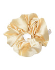 Pure Mulberry Silk Scrunchie - Cream
