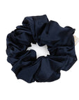 Pure Mulberry Silk Scrunchie - Navy