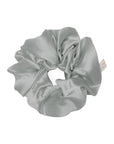 Pure Mulberry Silk Scrunchie - Silver