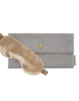 Silk Eye Mask French Beige