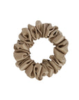 Silk Scrunchie French Beige S