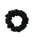 Silk Scrunchie Midnight Black S