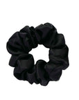 Silk Scrunchie Midnight Black M