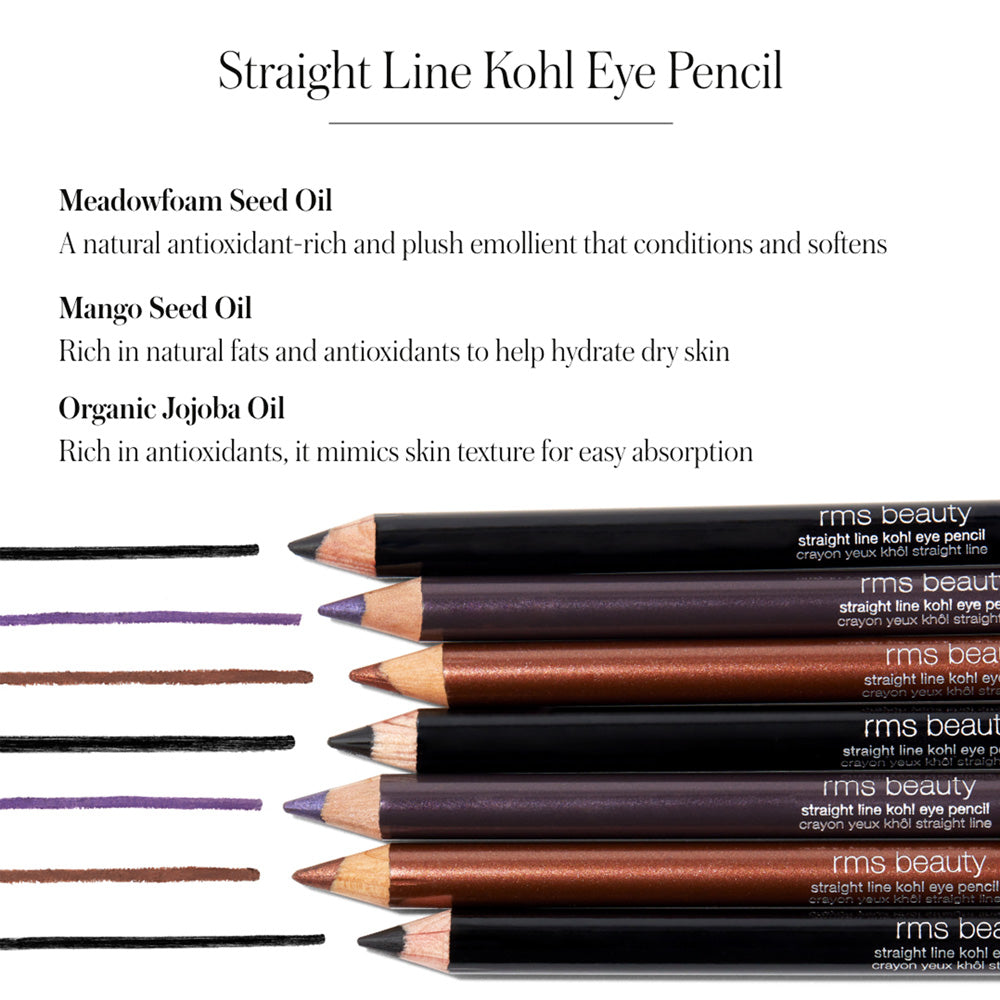Straight Line Kohl Eye Pencil with Sharpener