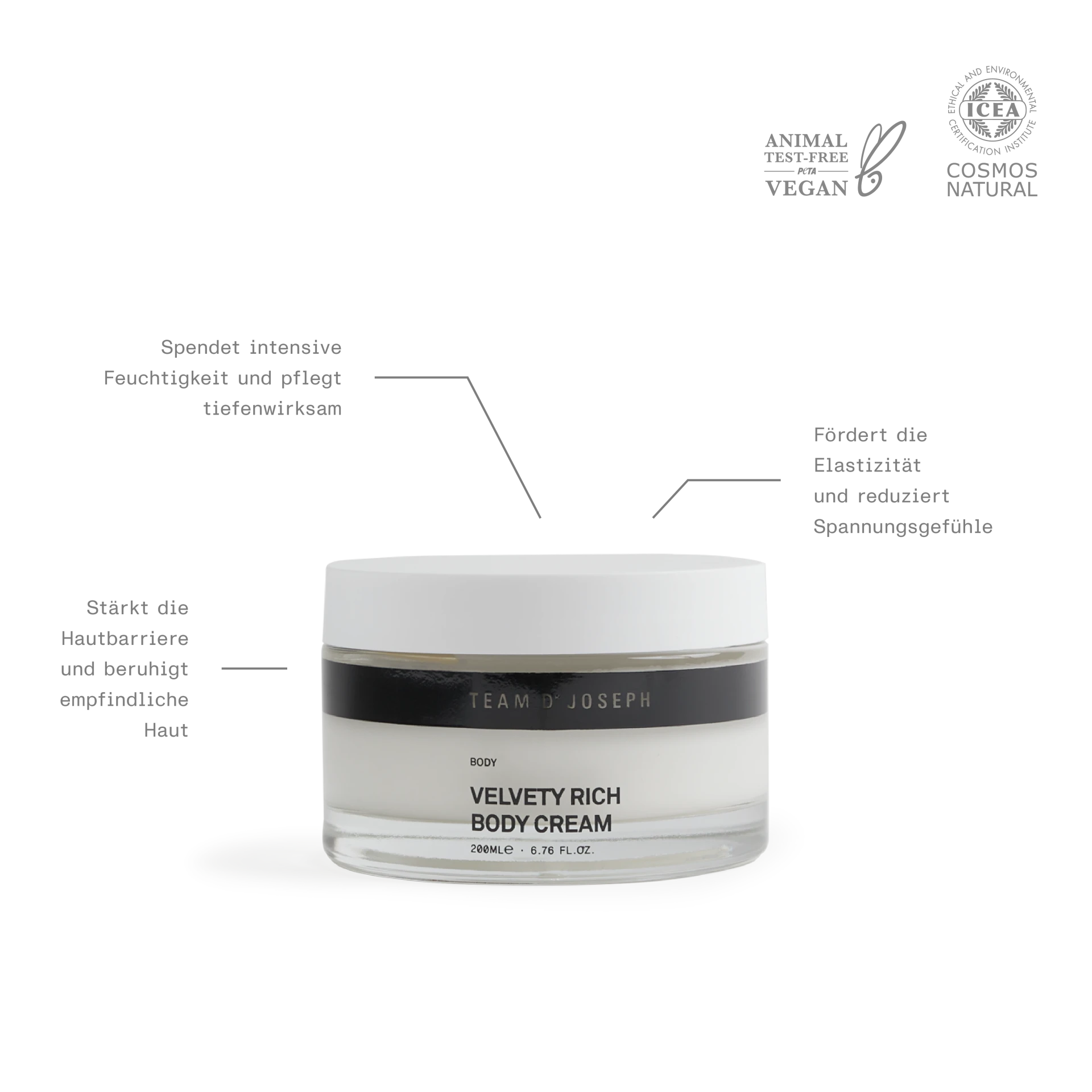 Velvety Rich Body Cream - Reichhaltige Körpercreme