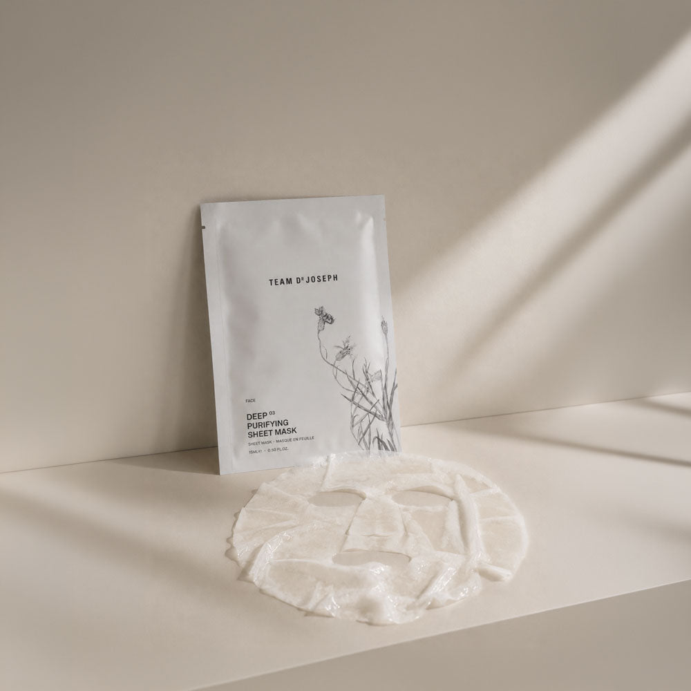 TEAM DR. JOSEPH Deep Purifying Sheet Mask – Klärende &amp; erfrischende Tuchmaske