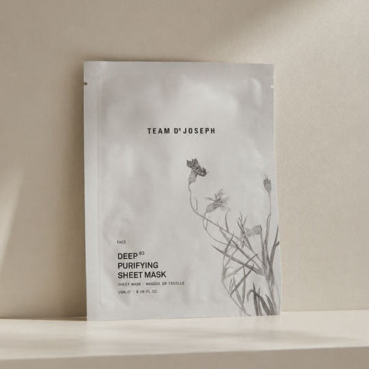 TEAM DR. JOSEPH Deep Purifying Sheet Mask – Klärende &amp; erfrischende Tuchmaske