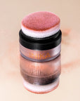 INIKA Organic Mineral Blush Puff Pot - Rosy Glow