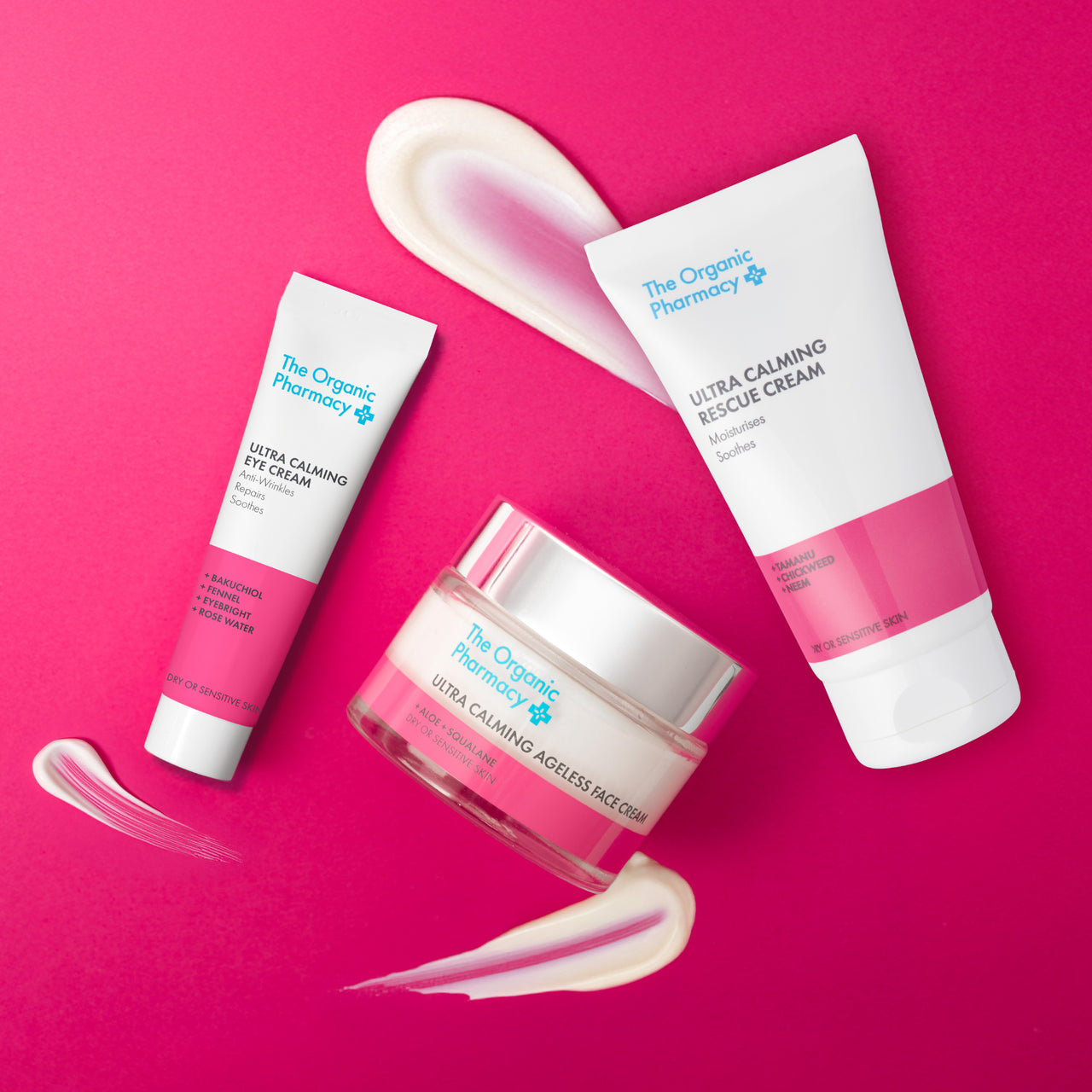Ultra Calming Eye Cream - beruhigende, feuchtigkeitsspendende &amp; glättende Augencreme