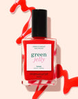 MANUCURIST Green™ Nagellack - Twizzle - Halbtransparenter roter Nagellack mit orangenem Unterton