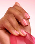 MANUCURIST Green™ Nagellack - Sugar Plum Jelly - Halbtransparentes Pink mit orangenem Unterton