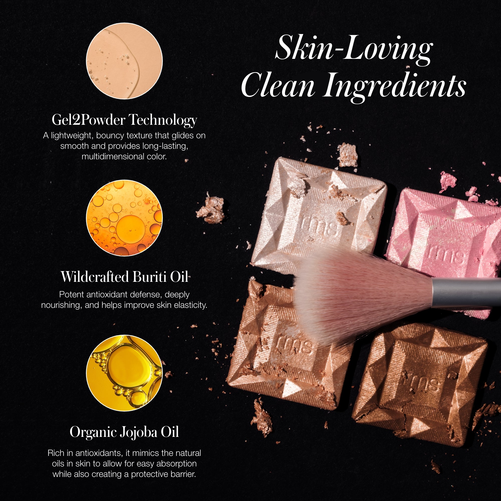RMS Beauty ReDimension Daily Glow Palette - Glow Palette mit vier Nuancen – Face &amp; Eye