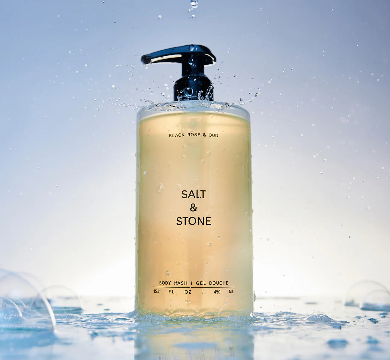 Salt &amp; Stone Body Wash Black Rose &amp; Oud