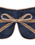﻿Holistic Silk - Classic Silk Lavender Eye Mask - Anti-Aging Schlafmaske - Silver