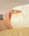 ﻿Holistic Silk - Classic Silk Lavender Eye Mask - Anti-Aging Schlafmaske - Cream