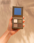 INIKA ORGANIC Eyeshadow Quad „Wind“- Lidschattenpalette mit 4 Farben