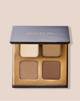 INIKA ORGANIC Eyeshadow Quad „Wind“- Lidschattenpalette mit 4 Farben