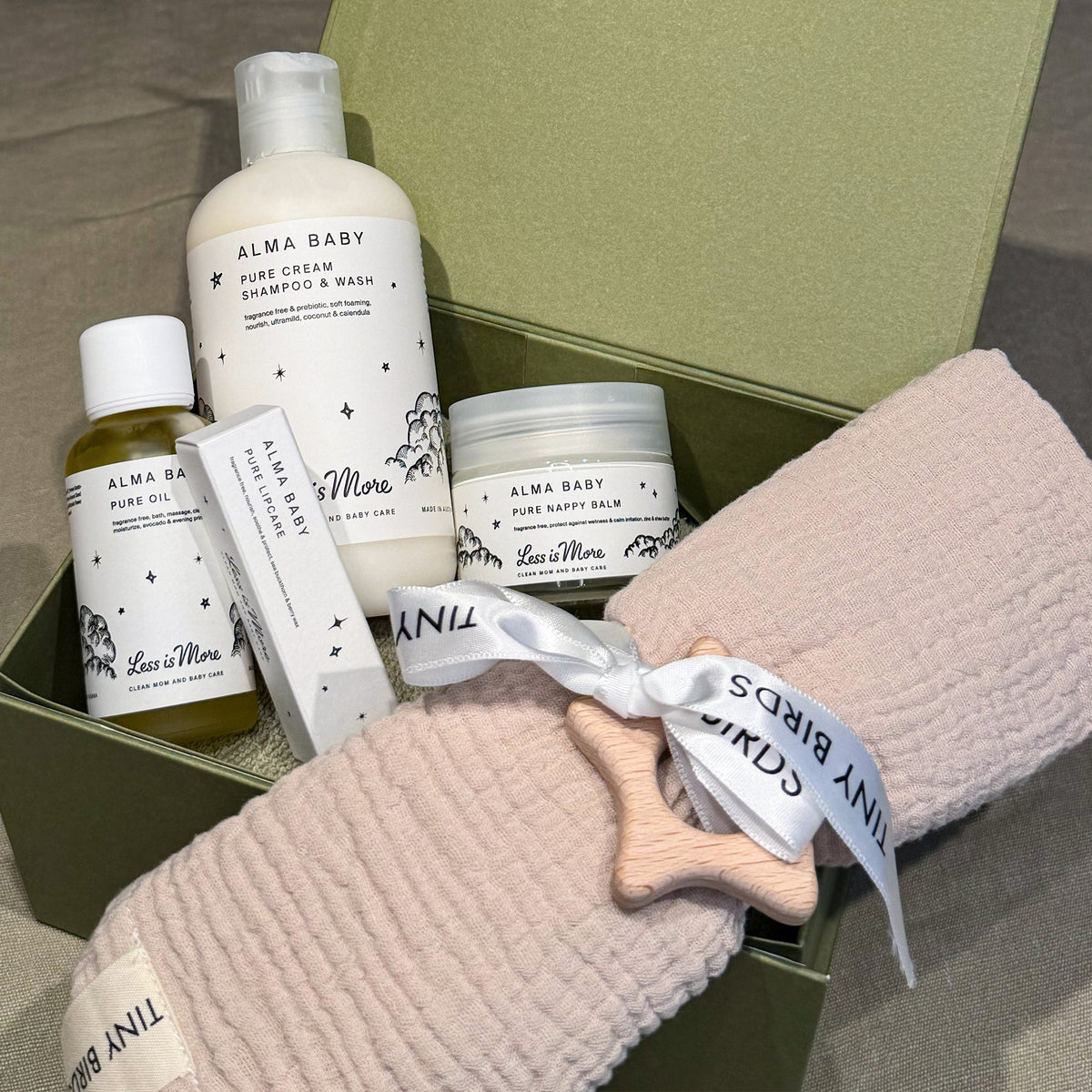 ALMA BABY Box Newborn – Babypflege-Set