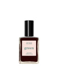 MANUCURIST Green™ Nagellack - Hollyhock - Schwarzrot