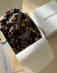 Set of 3 Scrunchies XS - Leopard Print