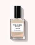 NAILBERRY Nagellack Inner Glow - Perlweiß mit einem halbtransparenten, brillanten Finish