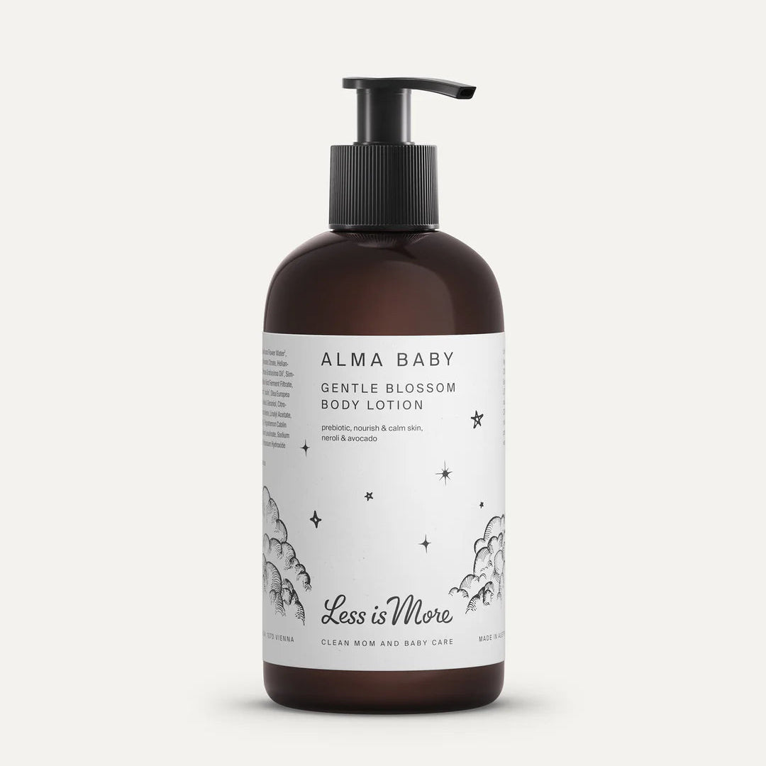 ALMA BABY Gentle Blossom Body Lotion - Präbiotische Körperlotion für Babys und Kinder