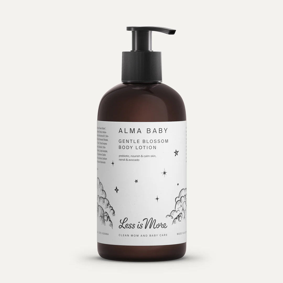 ALMA BABY Gentle Blossom Body Lotion - Präbiotische Körperlotion für Babys und Kinder
