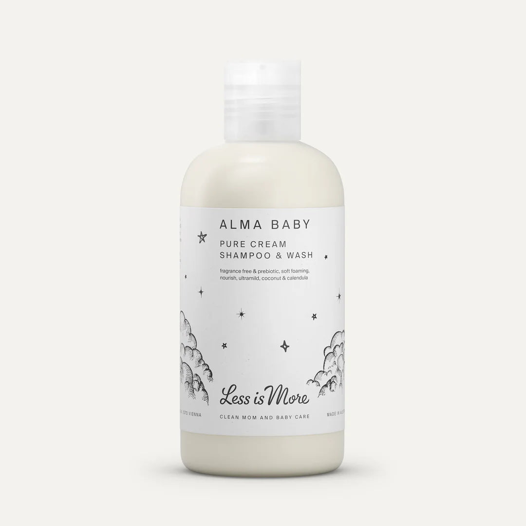 ALMA BABY Pure Cream Shampoo &amp; Wash - Waschcreme für Haut &amp; Haar