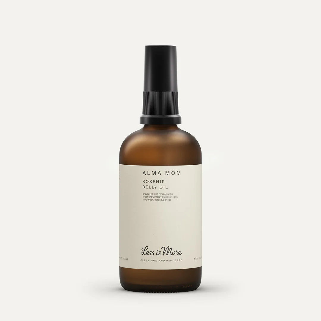 ALMA MOM Rosehip Belly Oil – Pflegendes Schwangerschaftsöl für Bauch, Brust &amp; Körper