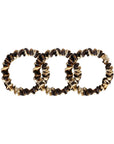 Set of 3 Scrunchies XS - Leopard Print