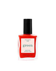 MANUCURIST Green™ Nagellack - Lava - knallrot mit orangenem Unterton