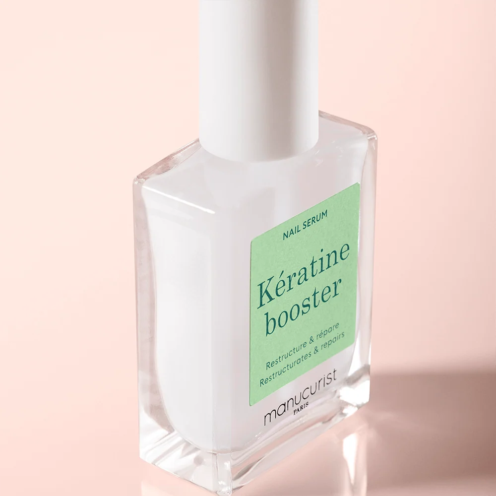 MANUCURIST Kératine Booster - Keratin Booster – Regenerationspflege zur Stärkung der Nägel