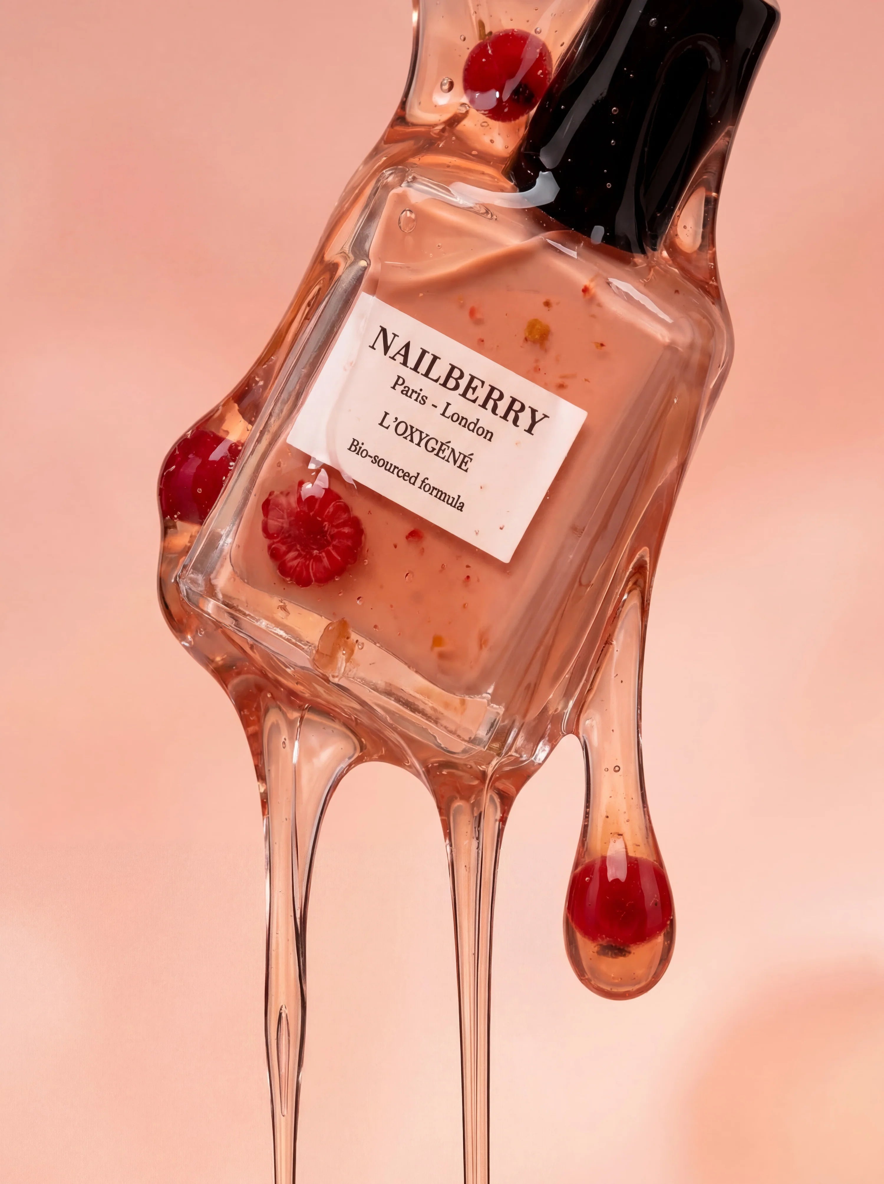 NAILBERRY Nagellack Made You Blush - pfirsichfarbener Roséton