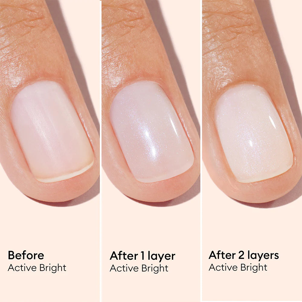 MANUCURIST Active Bright - Pflegelack mit aufhellendem Effekt