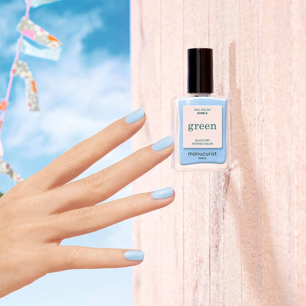 MANUCURIST Green™ Nagellack - Bubble - Hellblau